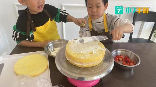 儿童小游戏做蛋糕